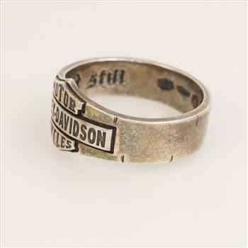 Harley Davidson Sterling Silver Ring