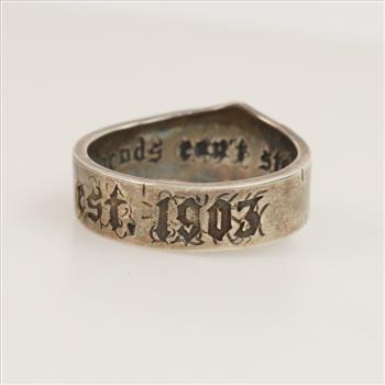 Harley Davidson Sterling Silver Ring