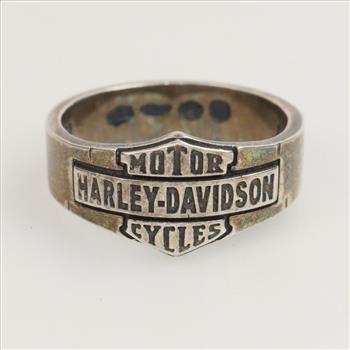 Harley Davidson Sterling Silver Ring