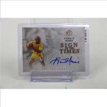 Harold Miner Trading Card Lot - Includes Autos/Patches