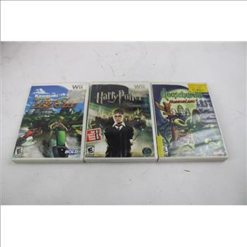 Harry Potter, Jet Ski, And More Wii Games, Football, Baseball, One Piece, And More Trading Cards