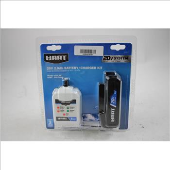 HART 20V 2.0Ah Battery/Charger Kit