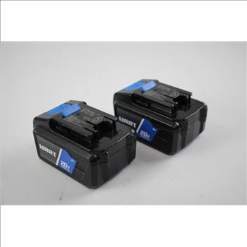 Hart 20V Battery Packs, 2 Pieces