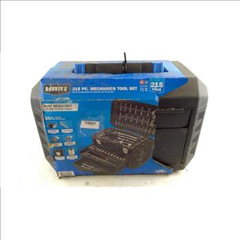 Hart 215pc. Mechanics Tool Set