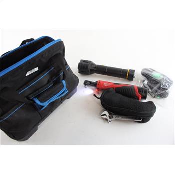 Hart Box With Tools And More