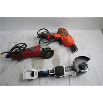 Hart Cordless Power Drill/driver, Hyper Tough Angle Grinder, And More, 6+ Pieces