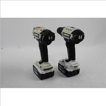 Hart Impact Driver Kit, 2 Pieces With Battery