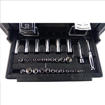 Hart Ratchet And Socket Set, 20+ Pieces