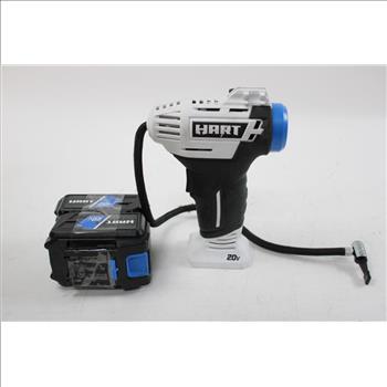 Hart Socket Set, Cordless Inflator Pump And Battery Packs, 4+ Pieces
