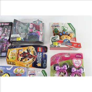 Hasbro Mega Optimus Prime Transformer And More, 9 Pieces