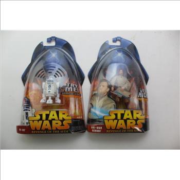 Hasbro Star Wars Collectible Figures & Star Wars Computer Mouse; 4 Pieces