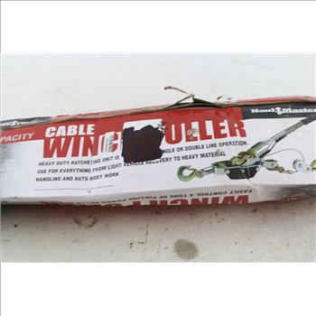 Haul Master 39855 4 Ton Cable Winch Puller