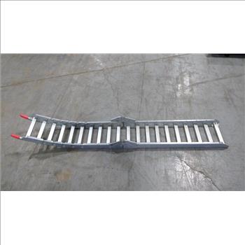 Haul Master Folding Aluminum Arched Ramp