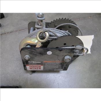 Haul Master Trailer Winch & Assorted Bolt Cutters; 7 Pieces