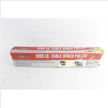 Haul-Master 8000 Lb. Cable Winch Puller