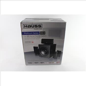 hauss 5.1 home theater system