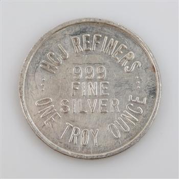 HCJ Refiners Fine Silver 1 Troy Oz Round