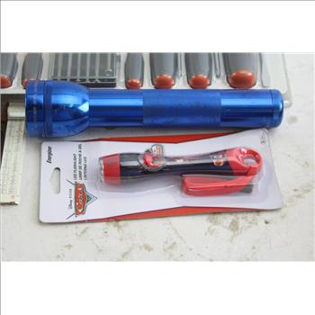 Hdx 42-piece Screwdriver Set, Flashlights And Measuring Tool: 45+ Pieces