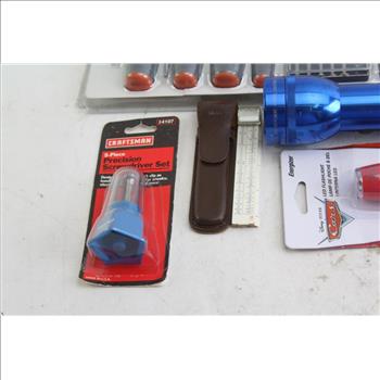 Hdx 42-piece Screwdriver Set, Flashlights And Measuring Tool: 45+ Pieces