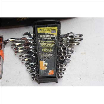 Hdx Drill Bit Set, Pittsburgh Wrench Set And More Bulk Lot 10+ Pieces