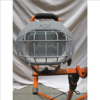 HDX Twin Portable Work Light And Stand
