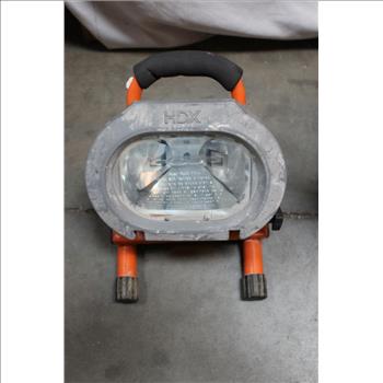 Hdx Work Lights, Stanley Spotlight And Unknown Brand Worklight: 4 Items