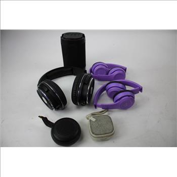Headphones, AC Adapters, Charging Cords And More Bulk Lot
