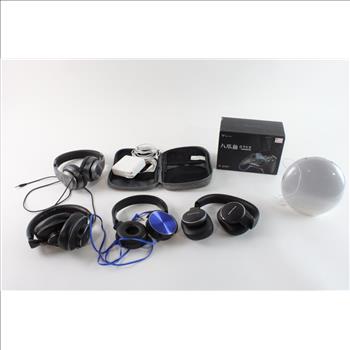 Headphones. Alarm Clock & More, 5+ Pieces