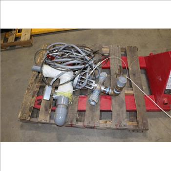 Heat Timer T-Mixing Valve And Steel Cable, 2 Pieces, Sold For Parts