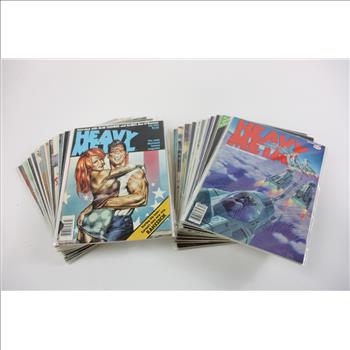 Heavy Metal Comics And More 50+ Pieces