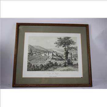 Heidelberg Art Print Framed