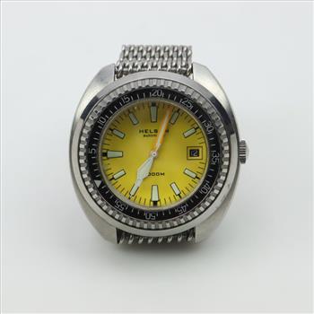 Helson Automatic Mango Turtle Diver Watch