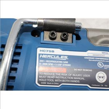 Hercules 20v Reciprocating Saw
