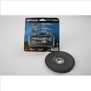 Hercules Battery Pack And Grinding Wheel