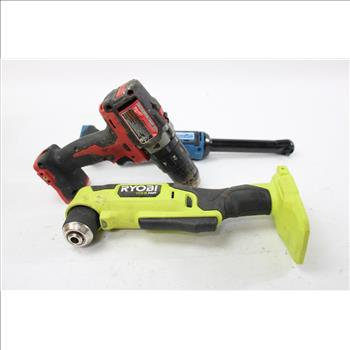 Hercules Oscilatting Multi-tool, Milwaukee Hammer Drill/driver, And More, 5 Pieces