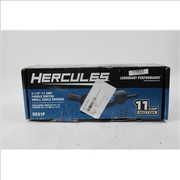 Hercules, Paddle Switch Small Angle Grinder