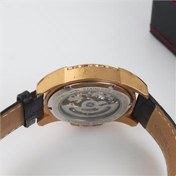 Heritor Automatic Armstrong Skeleton Watch