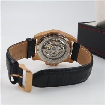 Heritor Automatic Armstrong Skeleton Watch
