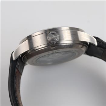 Heritor Becker Automatic Leather Band