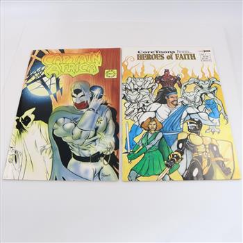 Heroes Of Faith #1 & Captain Africa: Bite Of The Scarab, 2 Comics