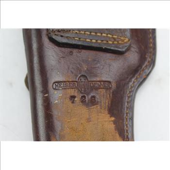 HH Heiser Vintage Leather Holster