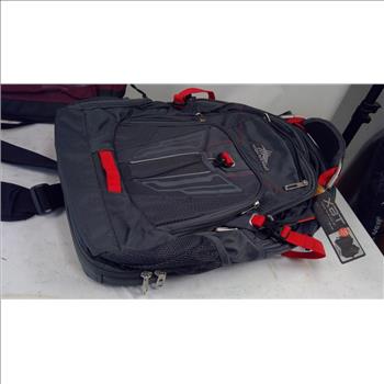 High Sierra Backpack, Dc Backpack, Amazon Basics Electronics Bag, 3 Pieces