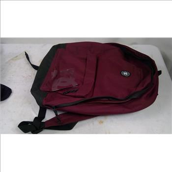 High Sierra Backpack, Dc Backpack, Amazon Basics Electronics Bag, 3 Pieces