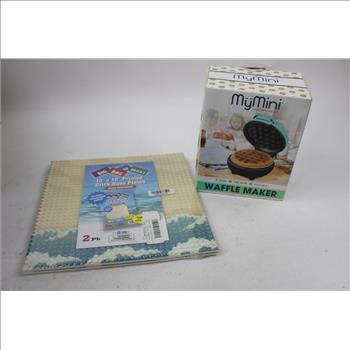 High Sierra Backpack, MyMini Waffle Maker, Brick Base Plates, And Topps Sports Cards