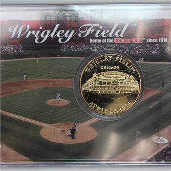 Highland Mint Chicago Cubs Wrigley Field Medallion