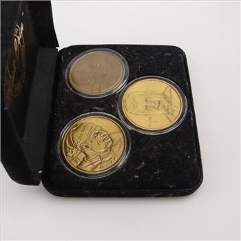 Highland Mint Dallas Cowboys Brass Tokens LE Set