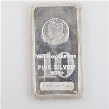 Highland Mint Fine Silver 10 Troy Oz Bar