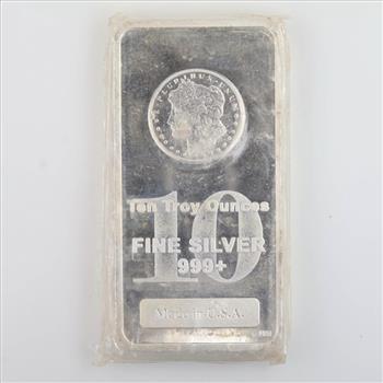 Highland Mint Fine Silver 10 Troy Oz Bar