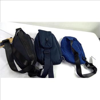 Highland Tactical Expo Shoulder Bag, And Penguin, True Religion Sling Bags, 3 Pieces