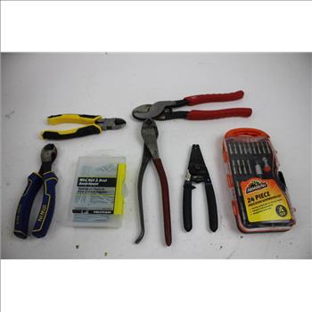 Hillman Wire Nail And Brad Assortment, Pliers, Wire Strippers, And More